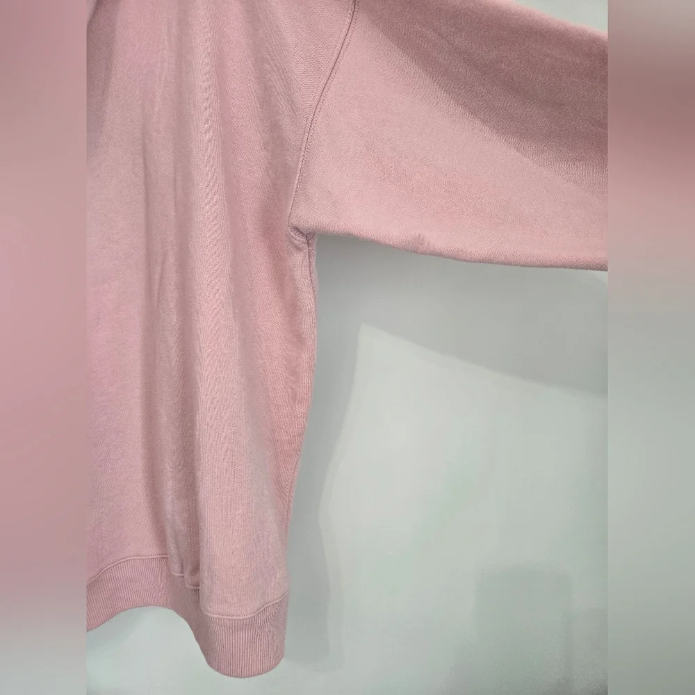 New American Eagle Jegging Fit Ahh-mazingly Soft Medium Pink Fur Hoodie Sweat - Picture 5 of 7